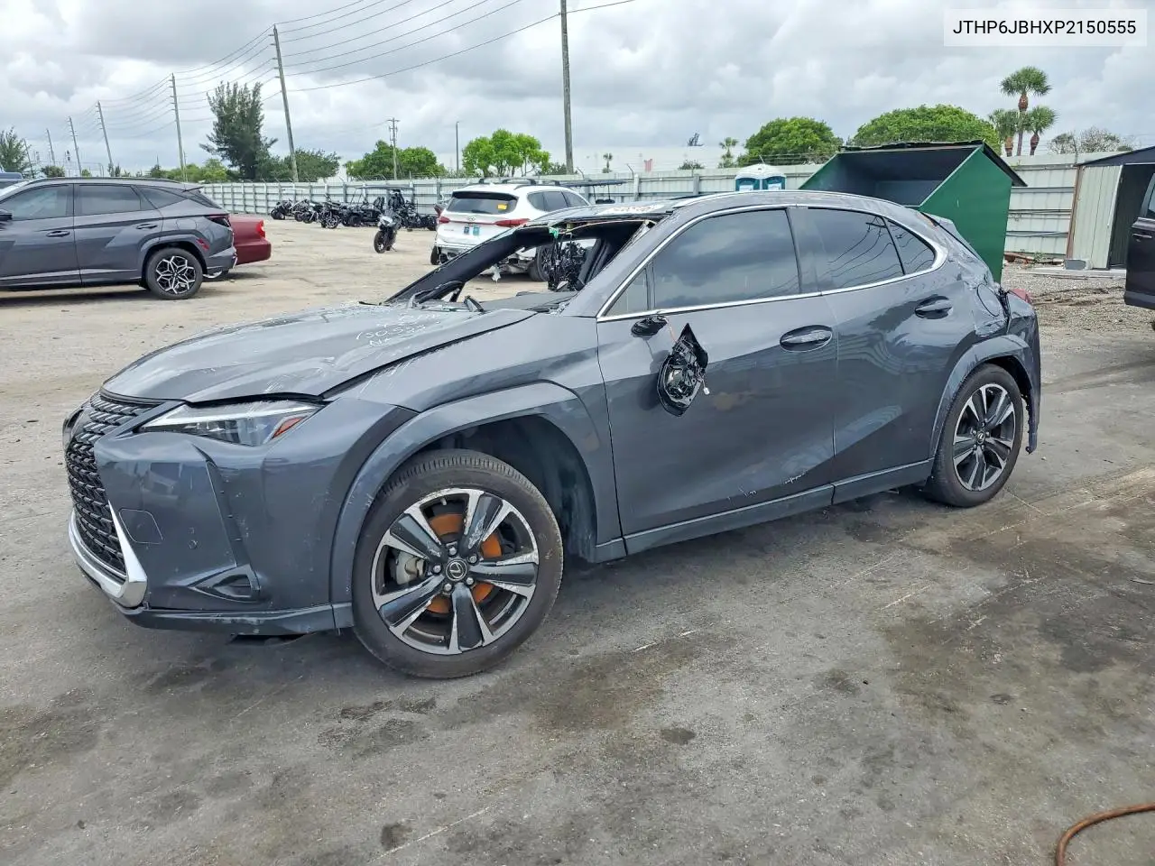 2023 Lexus Ux 250H Premium VIN: JTHP6JBHXP2150555 Lot: 54085106