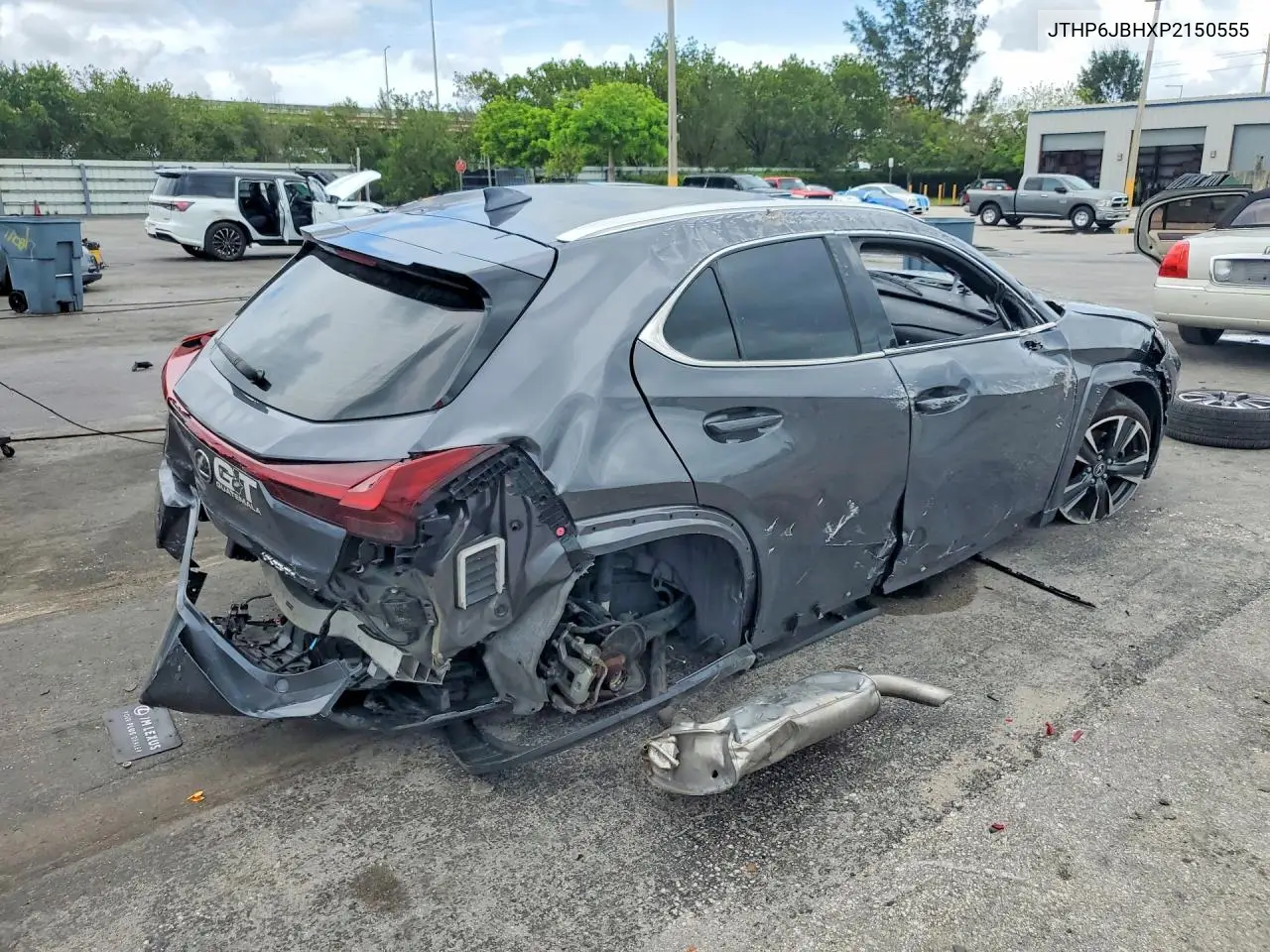 2023 Lexus Ux 250H Premium VIN: JTHP6JBHXP2150555 Lot: 54085106