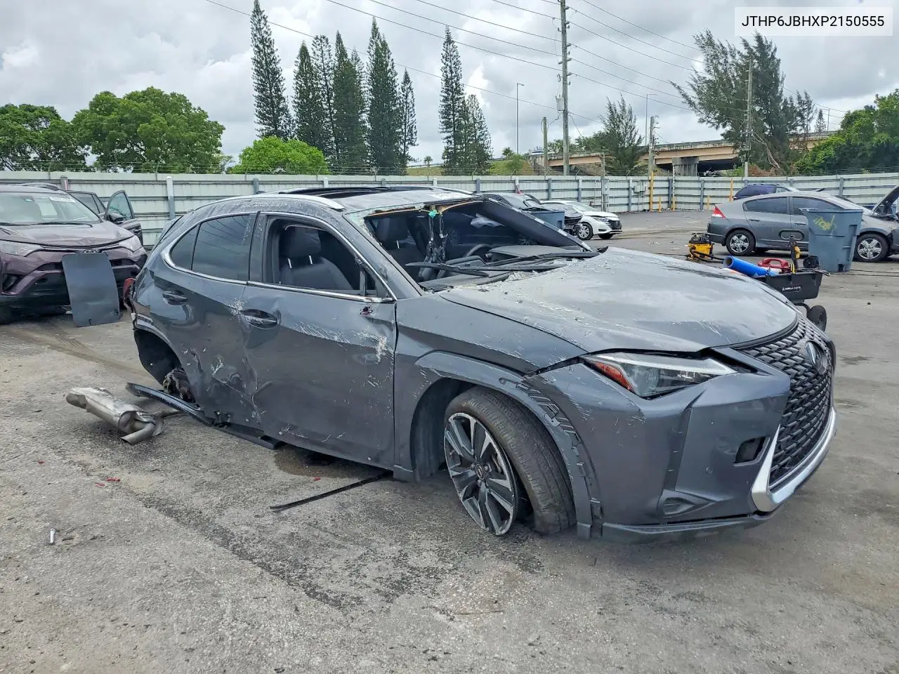 2023 Lexus Ux 250H Premium VIN: JTHP6JBHXP2150555 Lot: 54085106