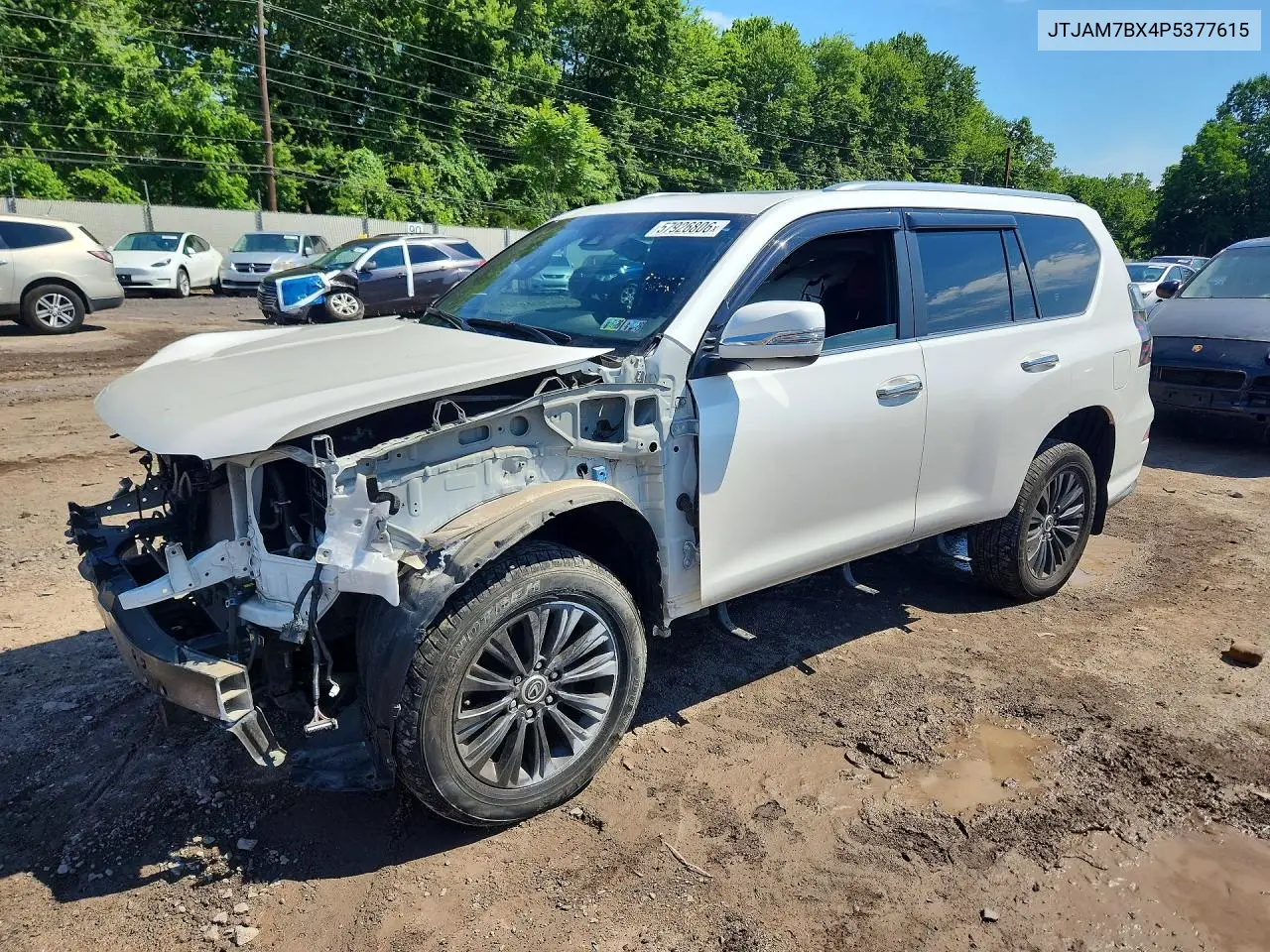 2023 Lexus Gx 460 VIN: JTJAM7BX4P5377615 Lot: 57926806