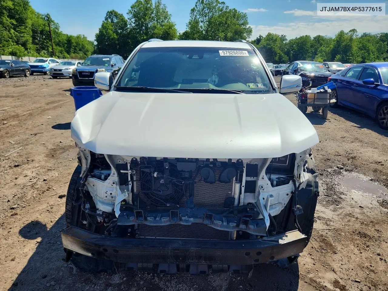 2023 Lexus Gx 460 VIN: JTJAM7BX4P5377615 Lot: 57926806