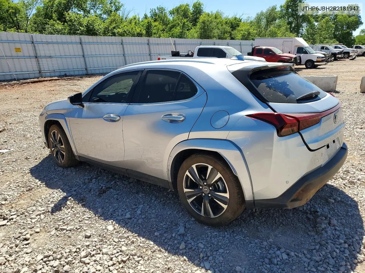 2024 Lexus Ux 250H Premium VIN: JTHP6JBH2R2181947 Lot: 52737106