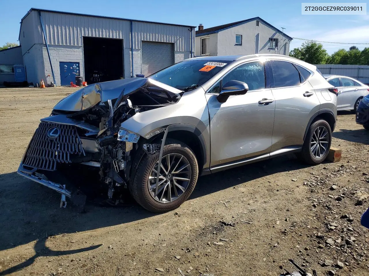 2024 Lexus Nx 350 Premium VIN: 2T2GGCEZ9RC039011 Lot: 53416996