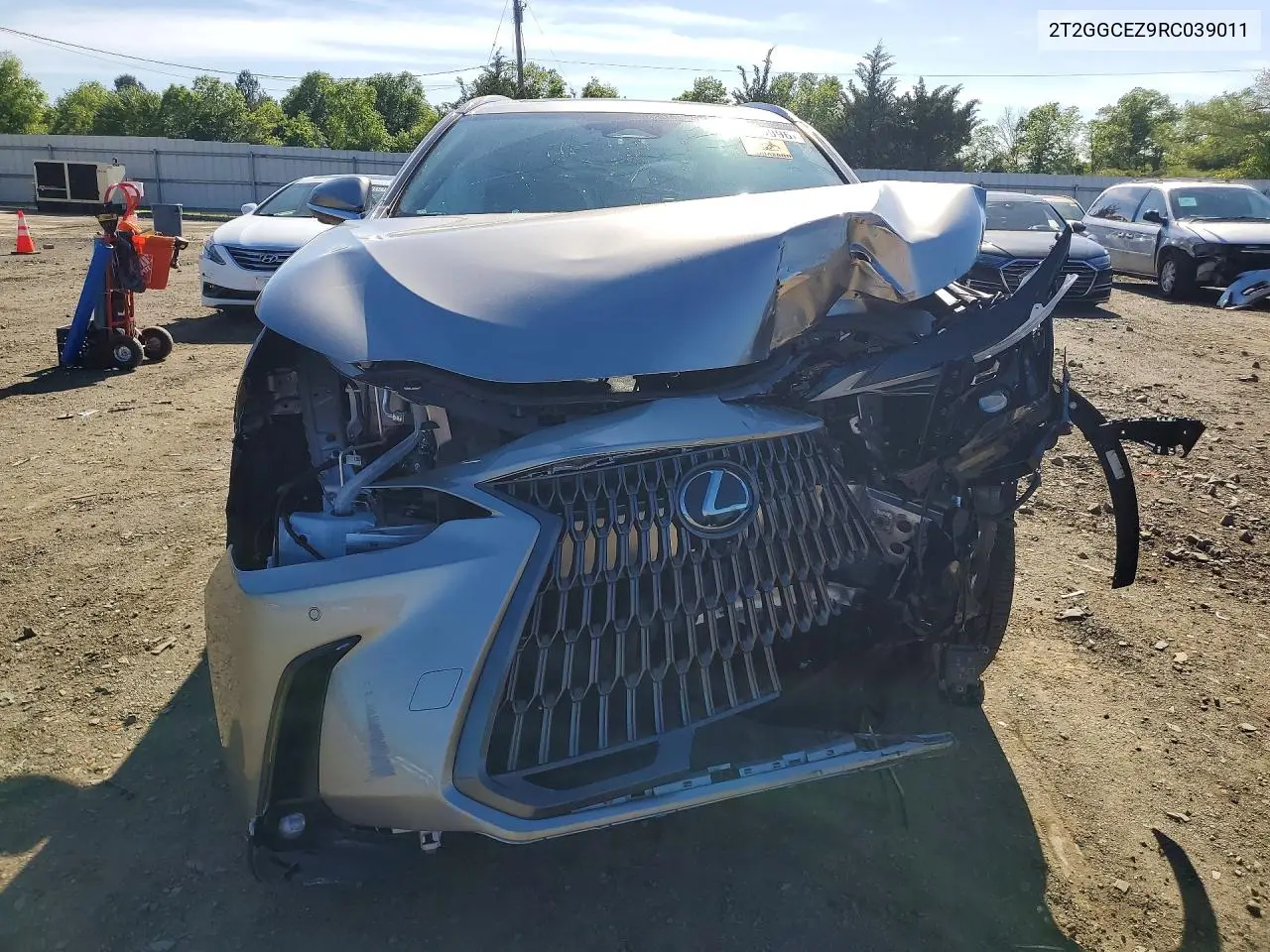 2024 Lexus Nx 350 Premium VIN: 2T2GGCEZ9RC039011 Lot: 53416996