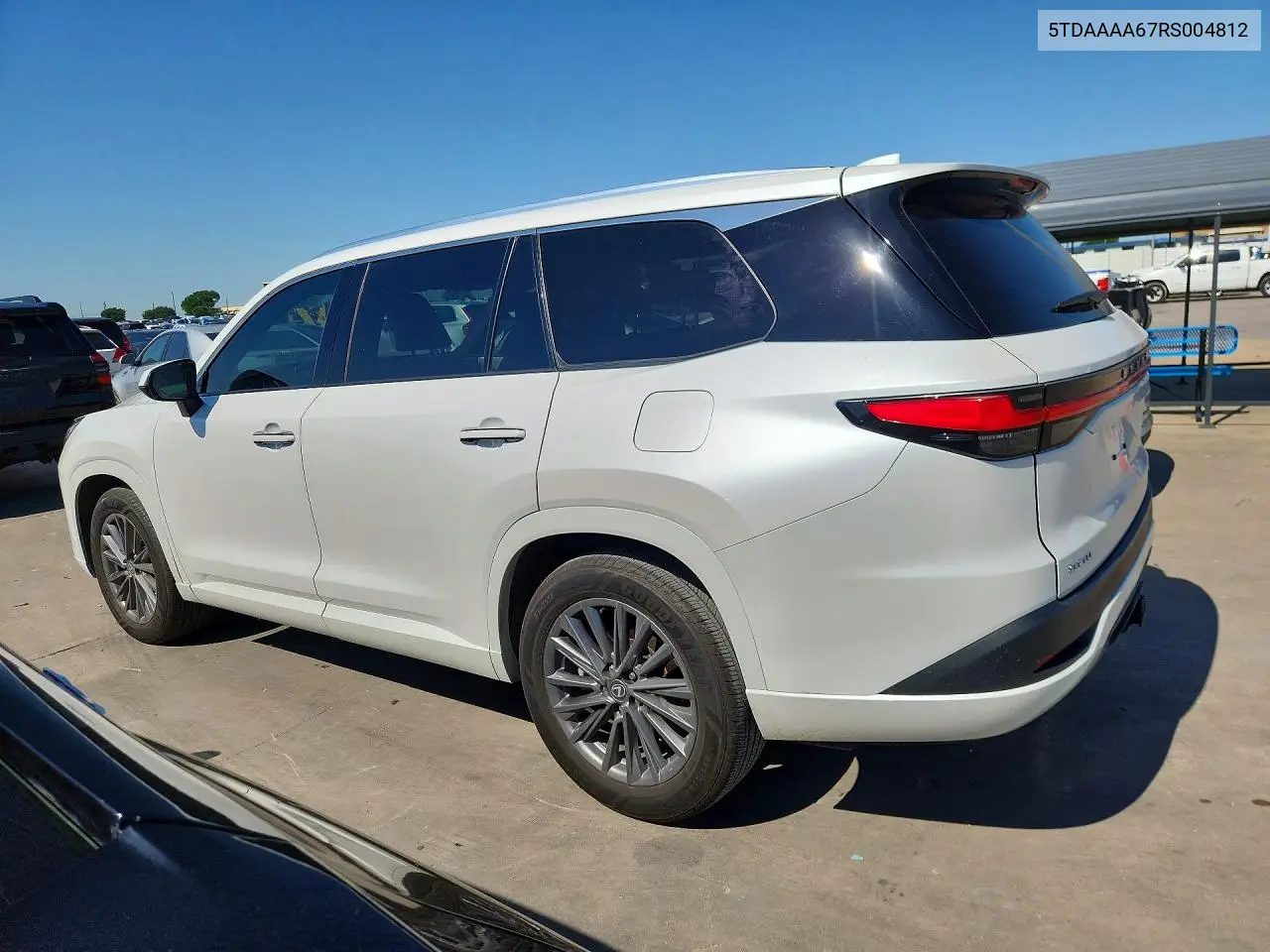2024 Lexus Tx 350 Base VIN: 5TDAAAA67RS004812 Lot: 53431546