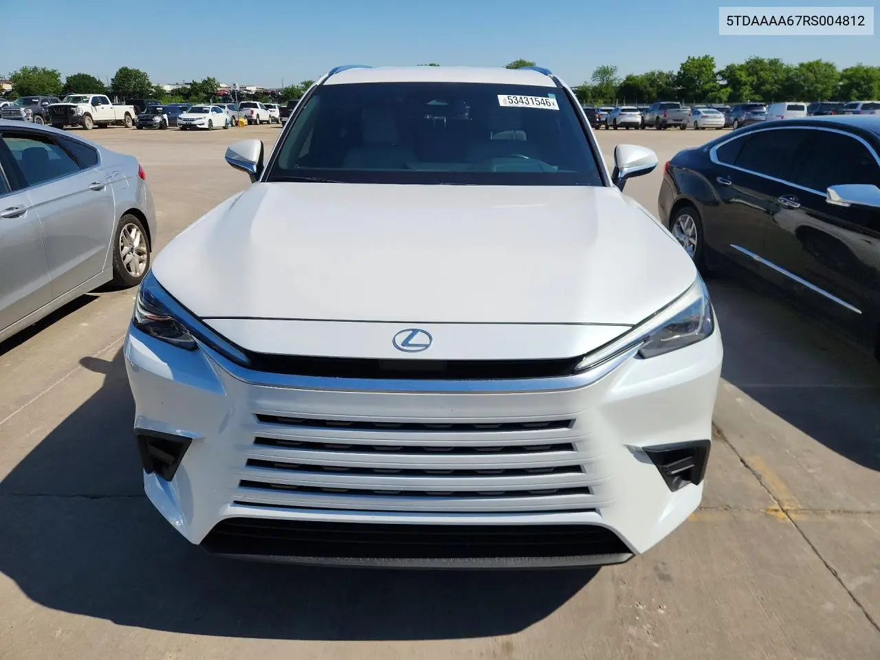 2024 Lexus Tx 350 Base VIN: 5TDAAAA67RS004812 Lot: 53431546