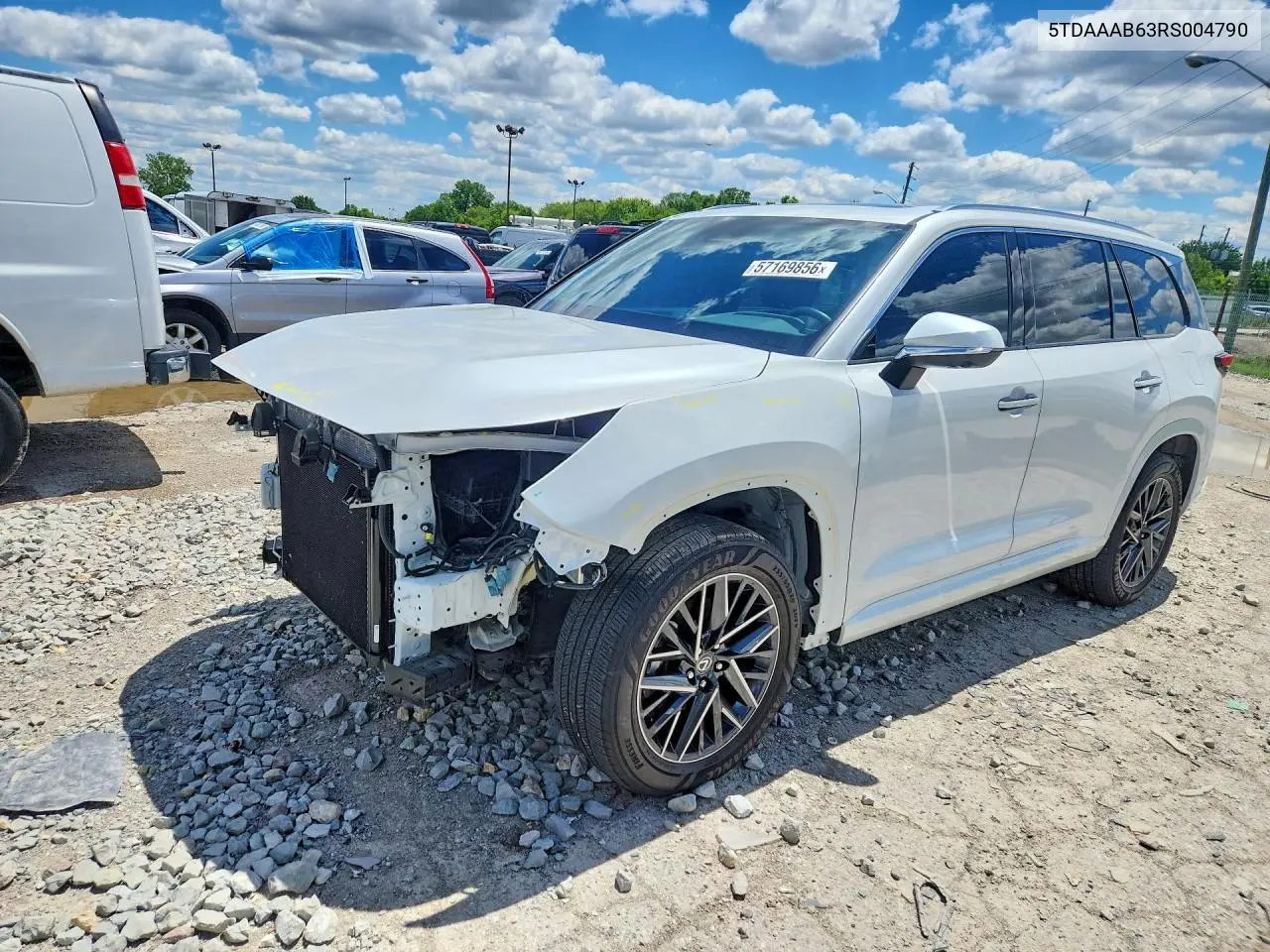 2024 Lexus Tx 350 Premium VIN: 5TDAAAB63RS004790 Lot: 57169856