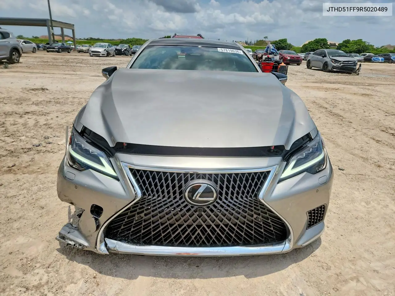 2024 Lexus Ls 500 Base VIN: JTHD51FF9R5020489 Lot: 57819636