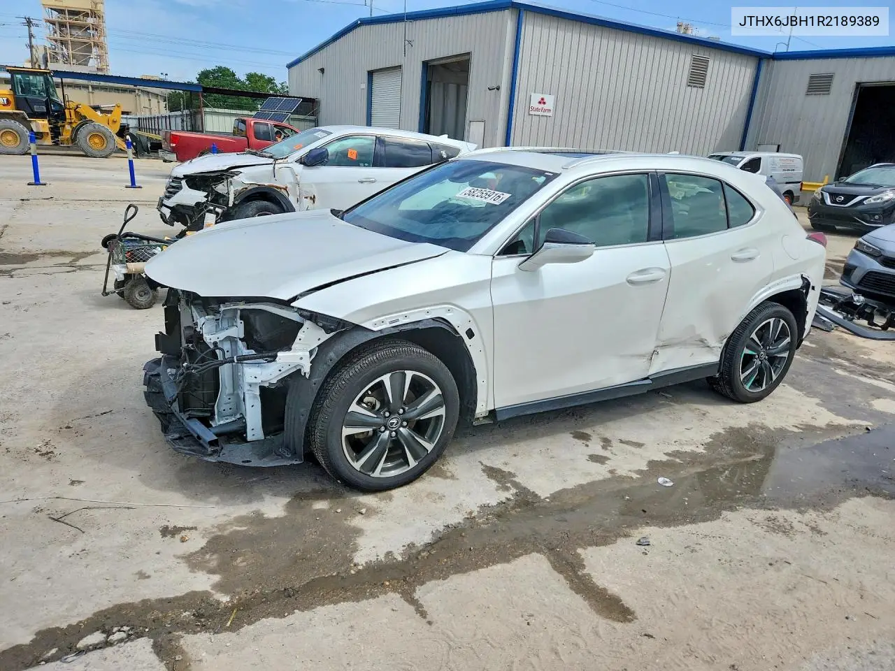 2024 Lexus Ux 250H Base VIN: JTHX6JBH1R2189389 Lot: 58255916