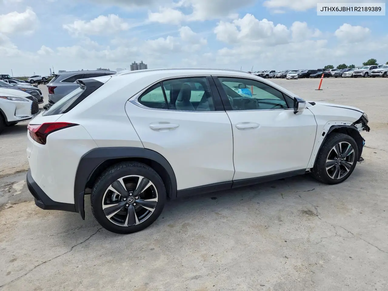 2024 Lexus Ux 250H Base VIN: JTHX6JBH1R2189389 Lot: 58255916