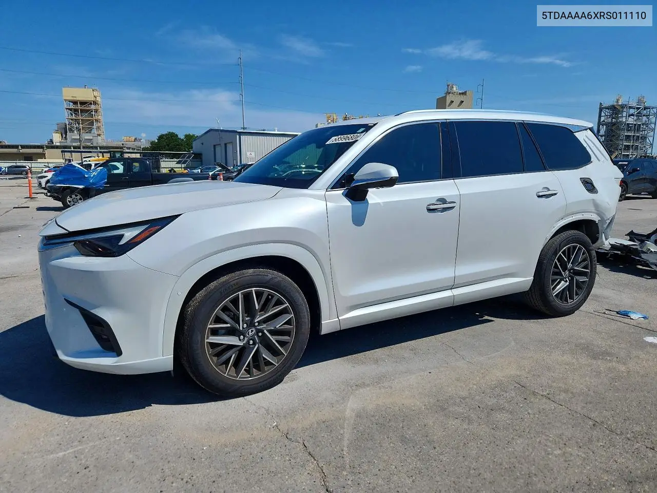 2024 Lexus Tx 350 Luxury VIN: 5TDAAAA6XRS011110 Lot: 58996806