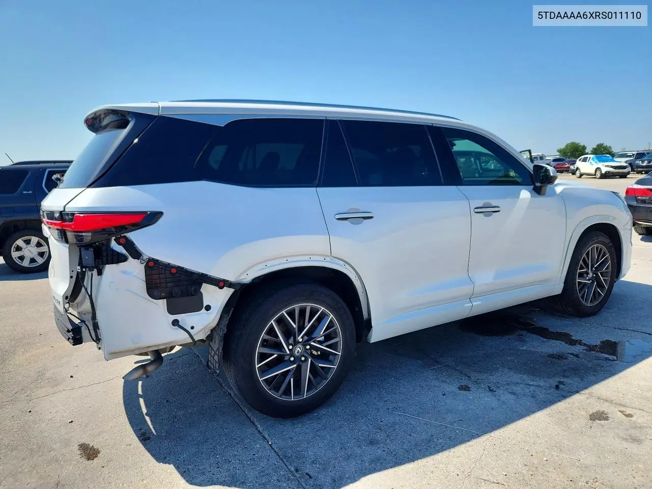 2024 Lexus Tx 350 Luxury VIN: 5TDAAAA6XRS011110 Lot: 58996806
