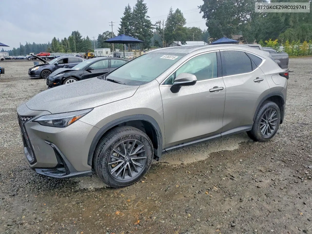 2024 Lexus Nx 350H Premium VIN: 2T2GKCEZ9RC029741 Lot: 61365316