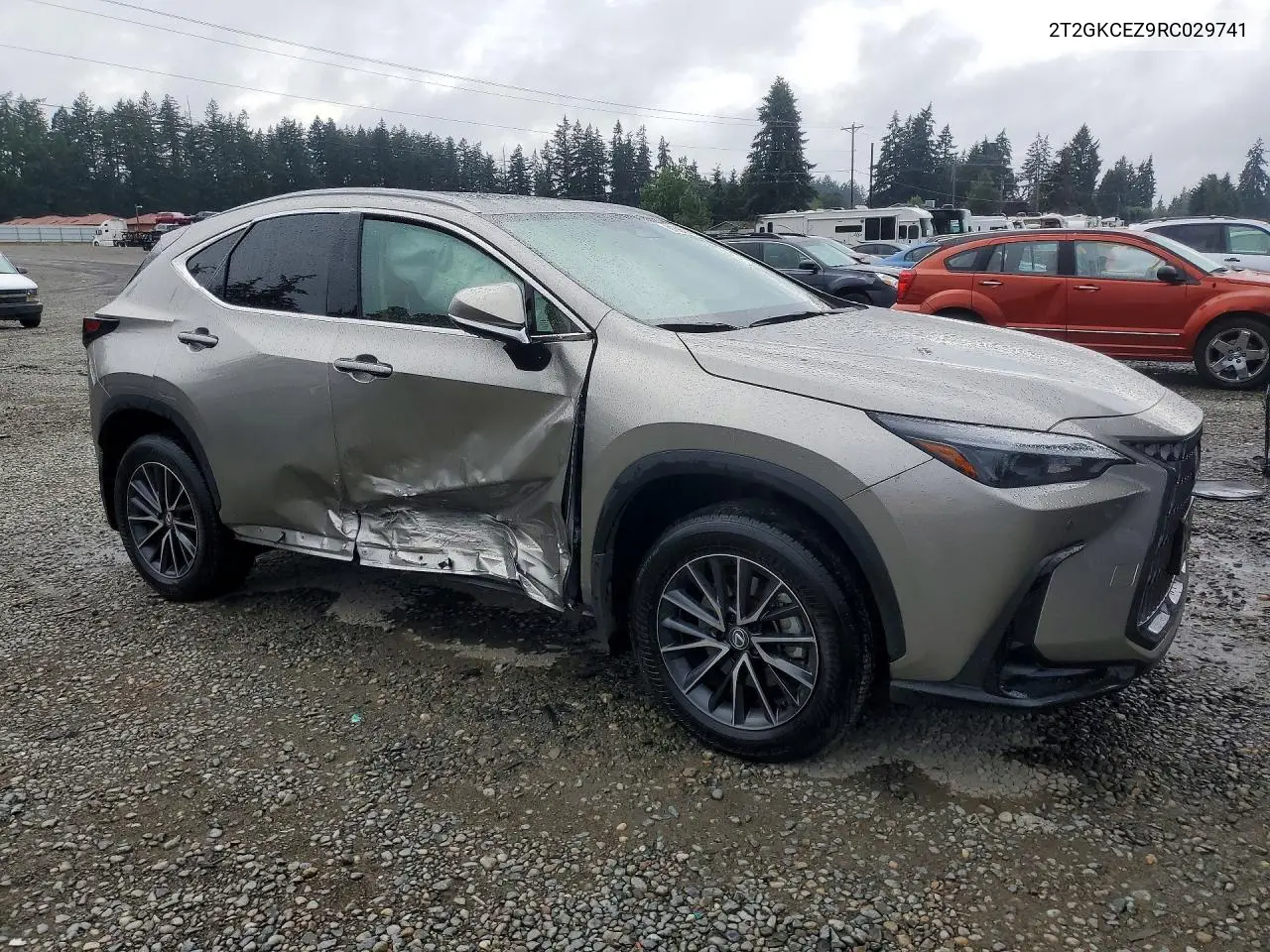2024 Lexus Nx 350H Premium VIN: 2T2GKCEZ9RC029741 Lot: 61365316