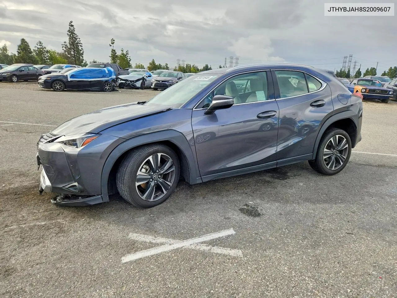2025 Lexus Ux 300H Base VIN: JTHYBJAH8S2009607 Lot: 49631646