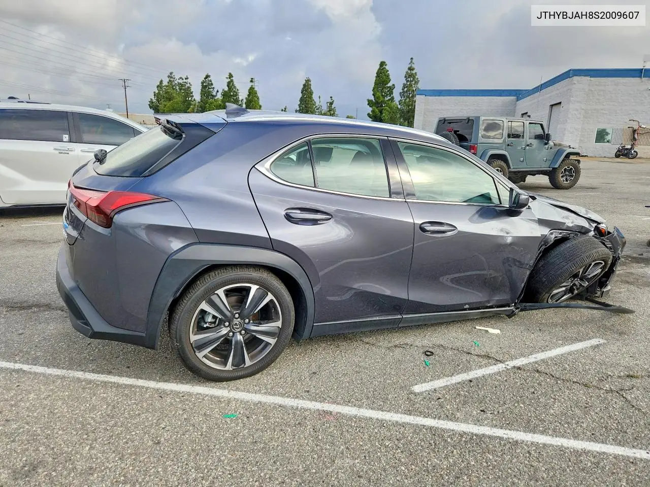 2025 Lexus Ux 300H Base VIN: JTHYBJAH8S2009607 Lot: 49631646