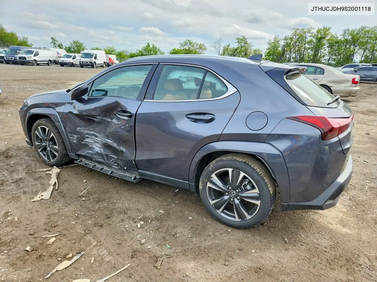 2025 Lexus Ux 300H Premium VIN: JTHUCJDH9S2001118 Lot: 52313946