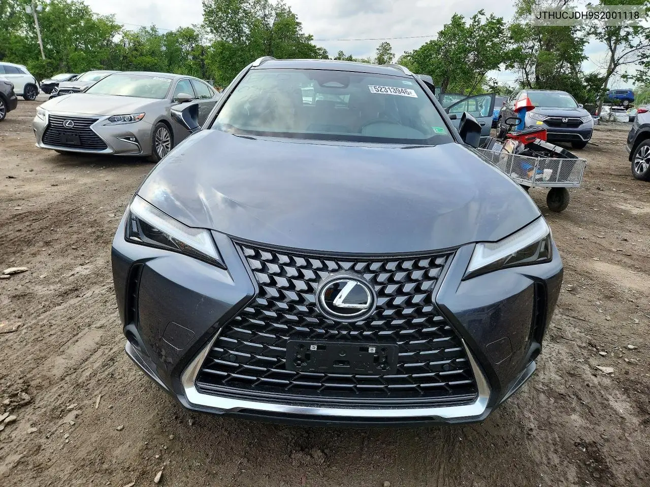 2025 Lexus Ux 300H Premium VIN: JTHUCJDH9S2001118 Lot: 52313946