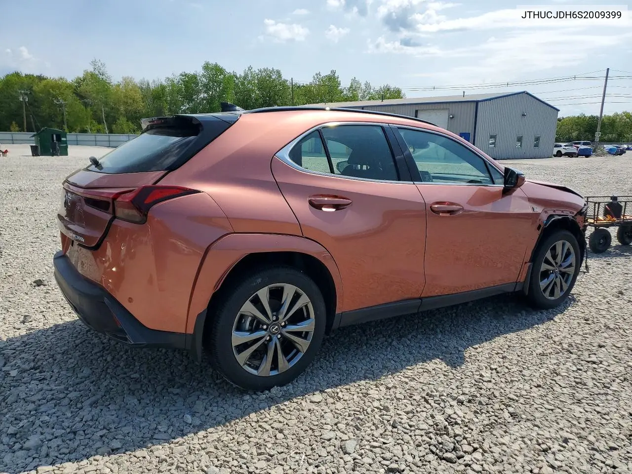 2025 Lexus Ux 300H F Sport Design VIN: JTHUCJDH6S2009399 Lot: 53687106