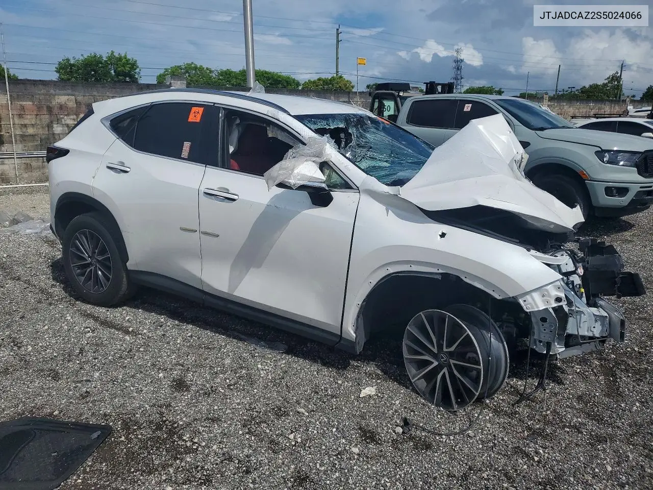2025 Lexus Nx 250 VIN: JTJADCAZ2S5024066 Lot: 53825066