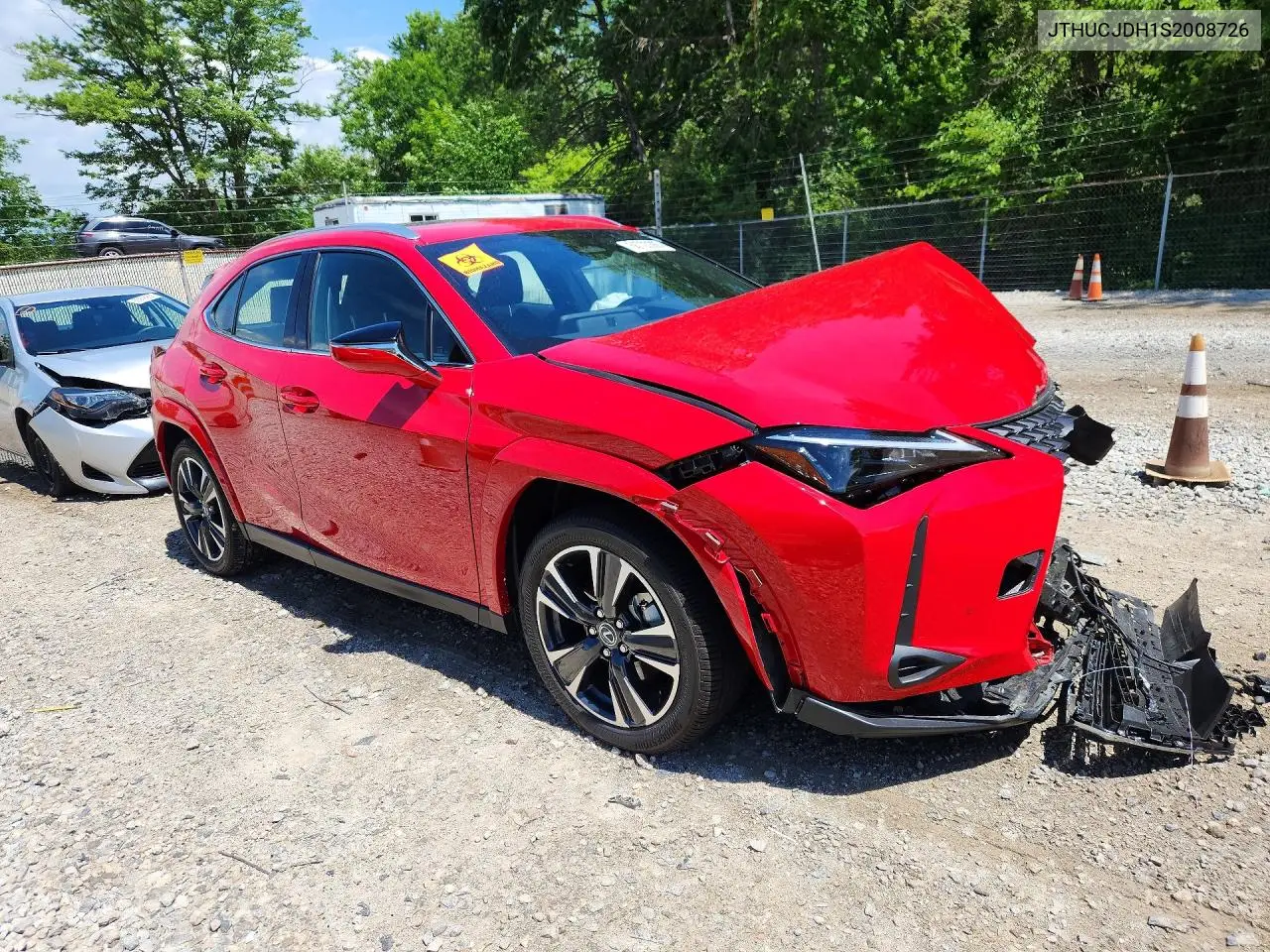 2025 Lexus Ux 300H Premium VIN: JTHUCJDH1S2008726 Lot: 56723386