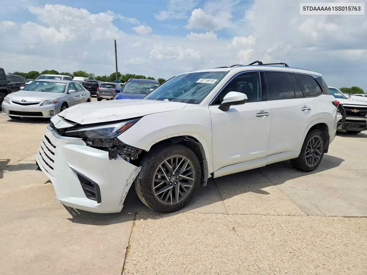 2025 Lexus Tx 350 Premium VIN: 5TDAAAA61SS015763 Lot: 60116616