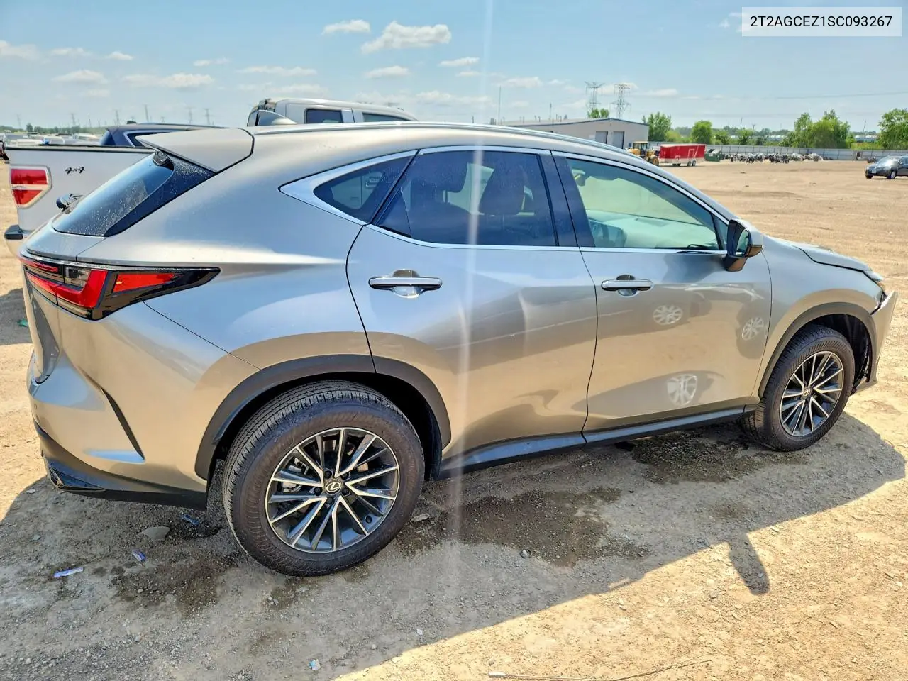 2025 Lexus Nx 350 Base VIN: 2T2AGCEZ1SC093267 Lot: 61014656