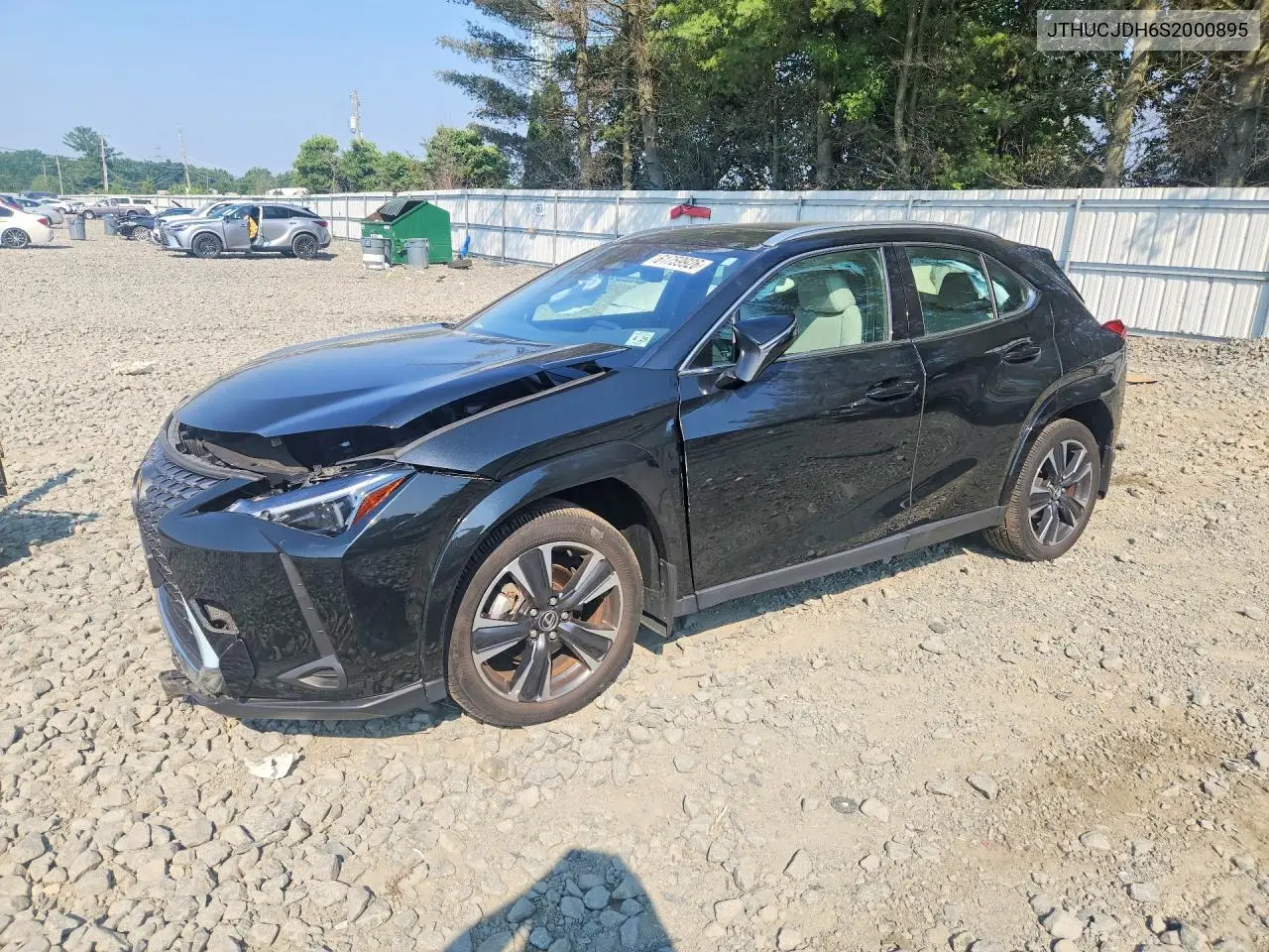 2025 Lexus Ux 300H Premium VIN: JTHUCJDH6S2000895 Lot: 61759926