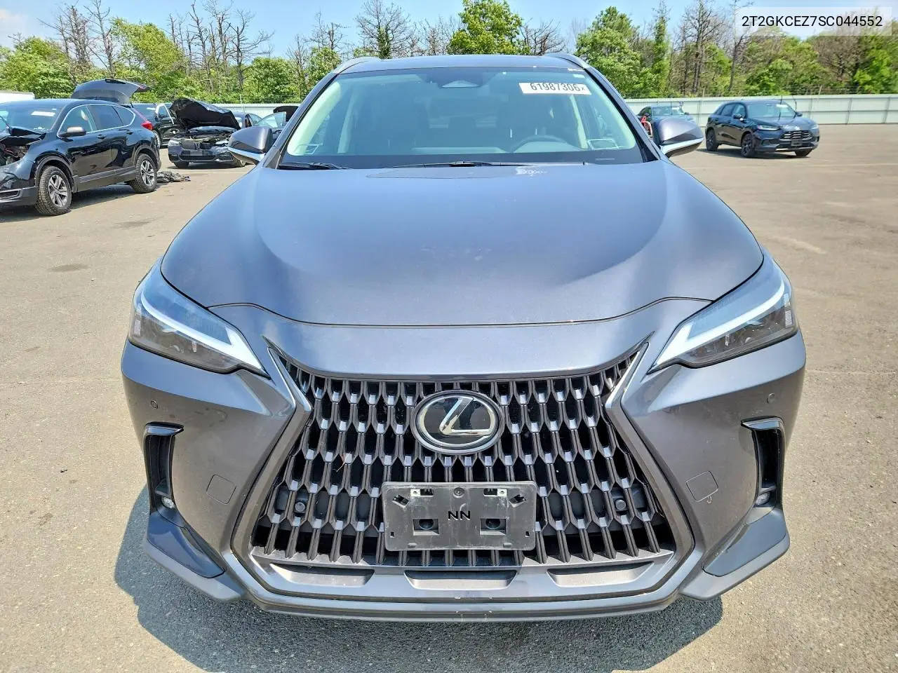 2025 Lexus Nx 350H Premium VIN: 2T2GKCEZ7SC044552 Lot: 61987306