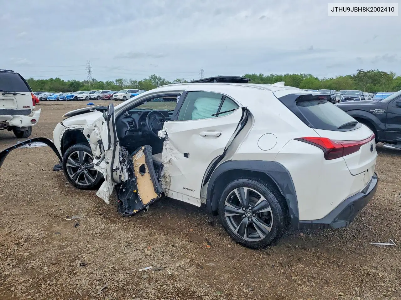 2019 Lexus Ux 250H VIN: JTHU9JBH8K2002410 Lot: 53994726