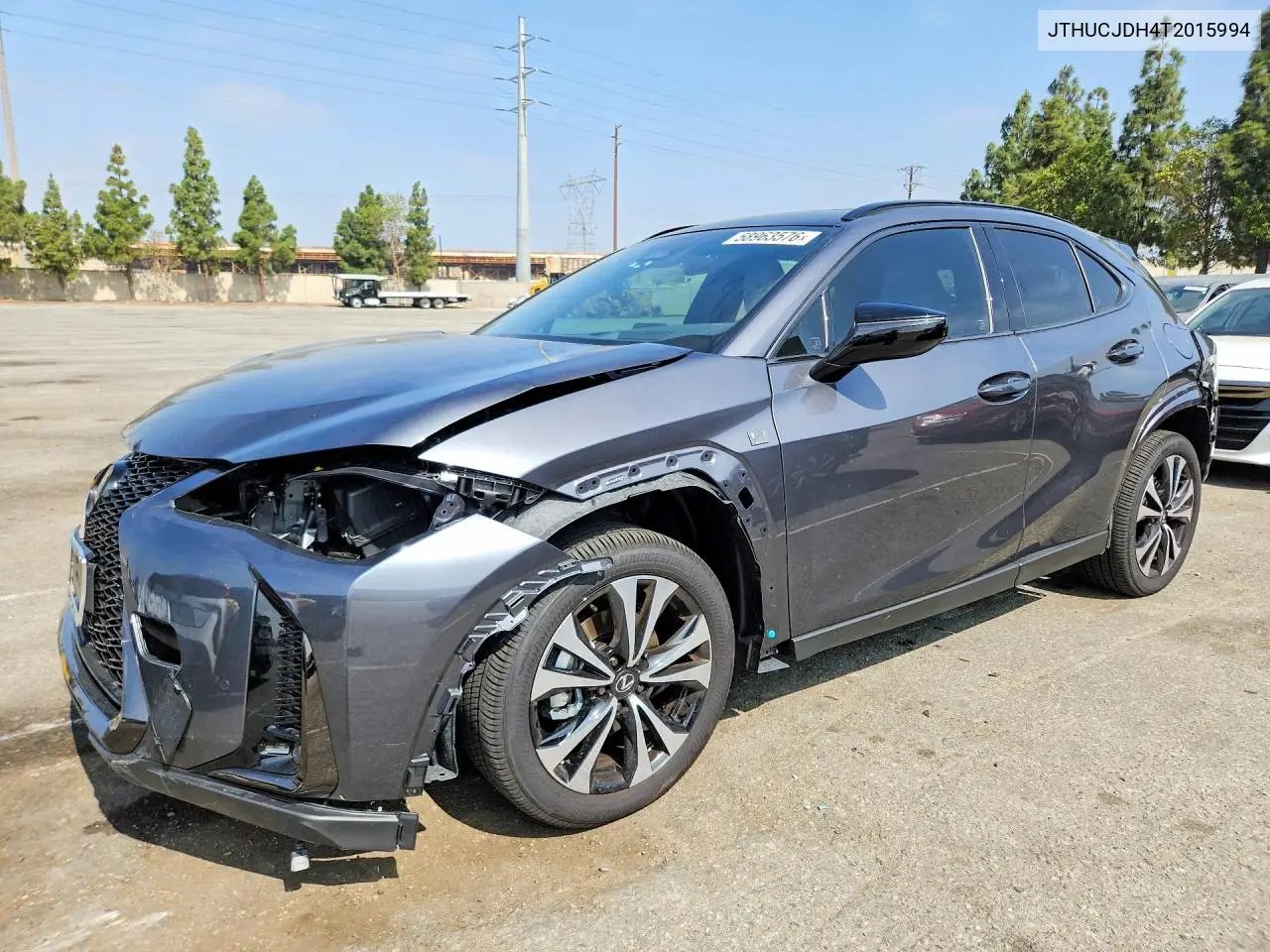 2026 Lexus Ux 300H F Sport Design VIN: JTHUCJDH4T2015994 Lot: 58963576