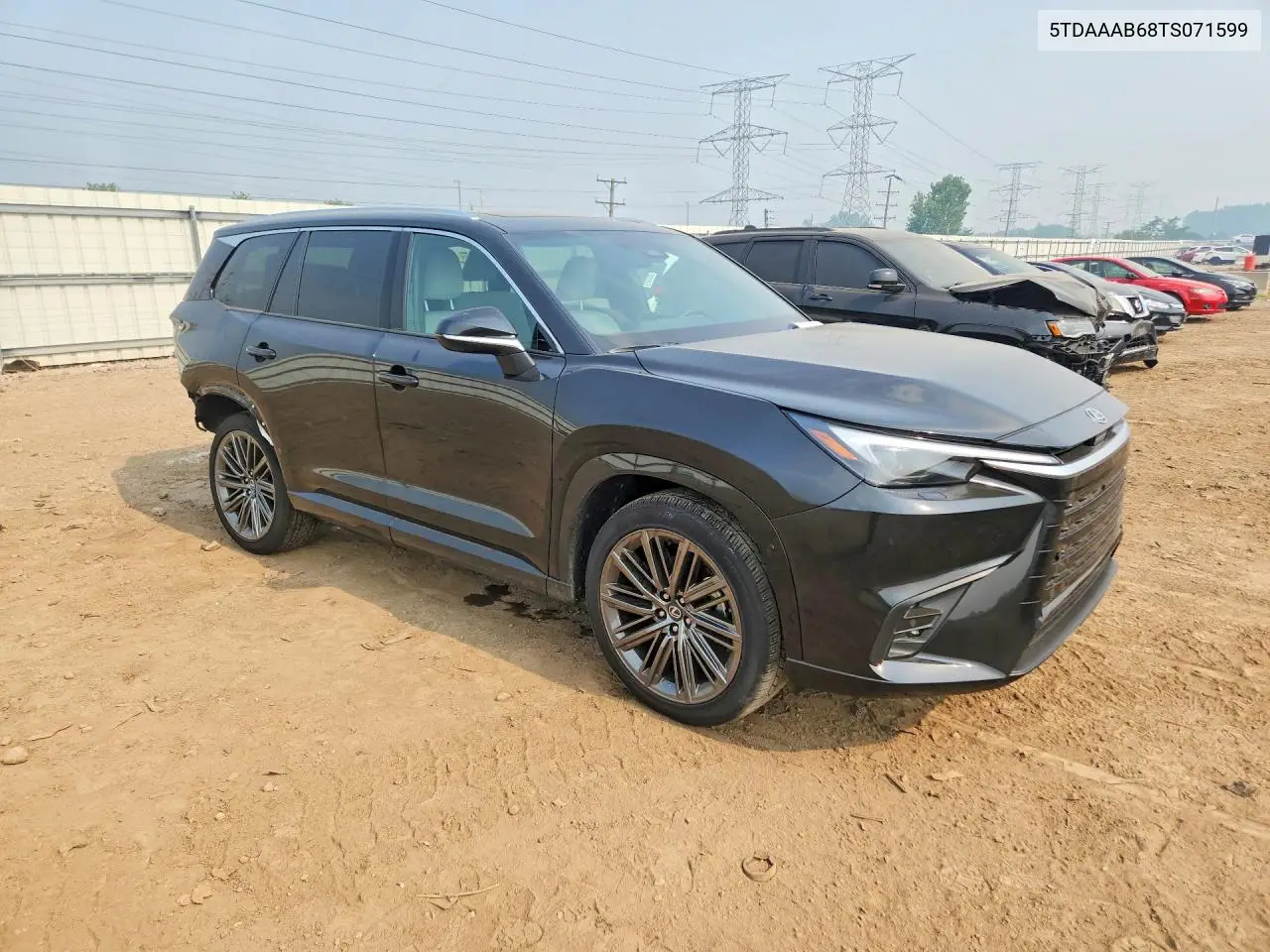 2026 Lexus Tx 350 Luxury VIN: 5TDAAAB68TS071599 Lot: 60483736