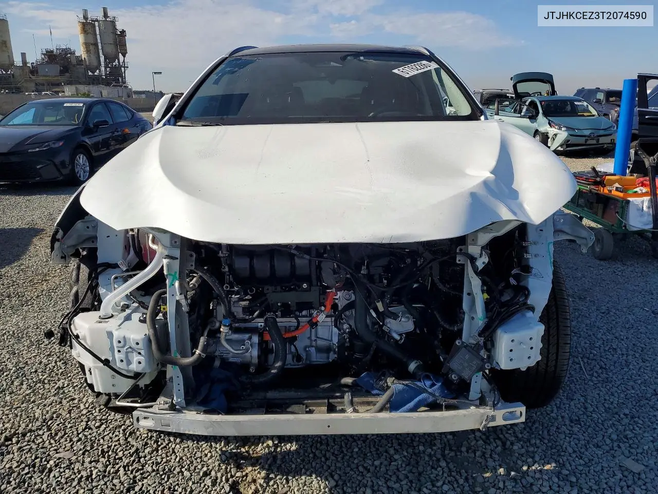 2026 Lexus Nx 350H Luxury VIN: JTJHKCEZ3T2074590 Lot: 61762286
