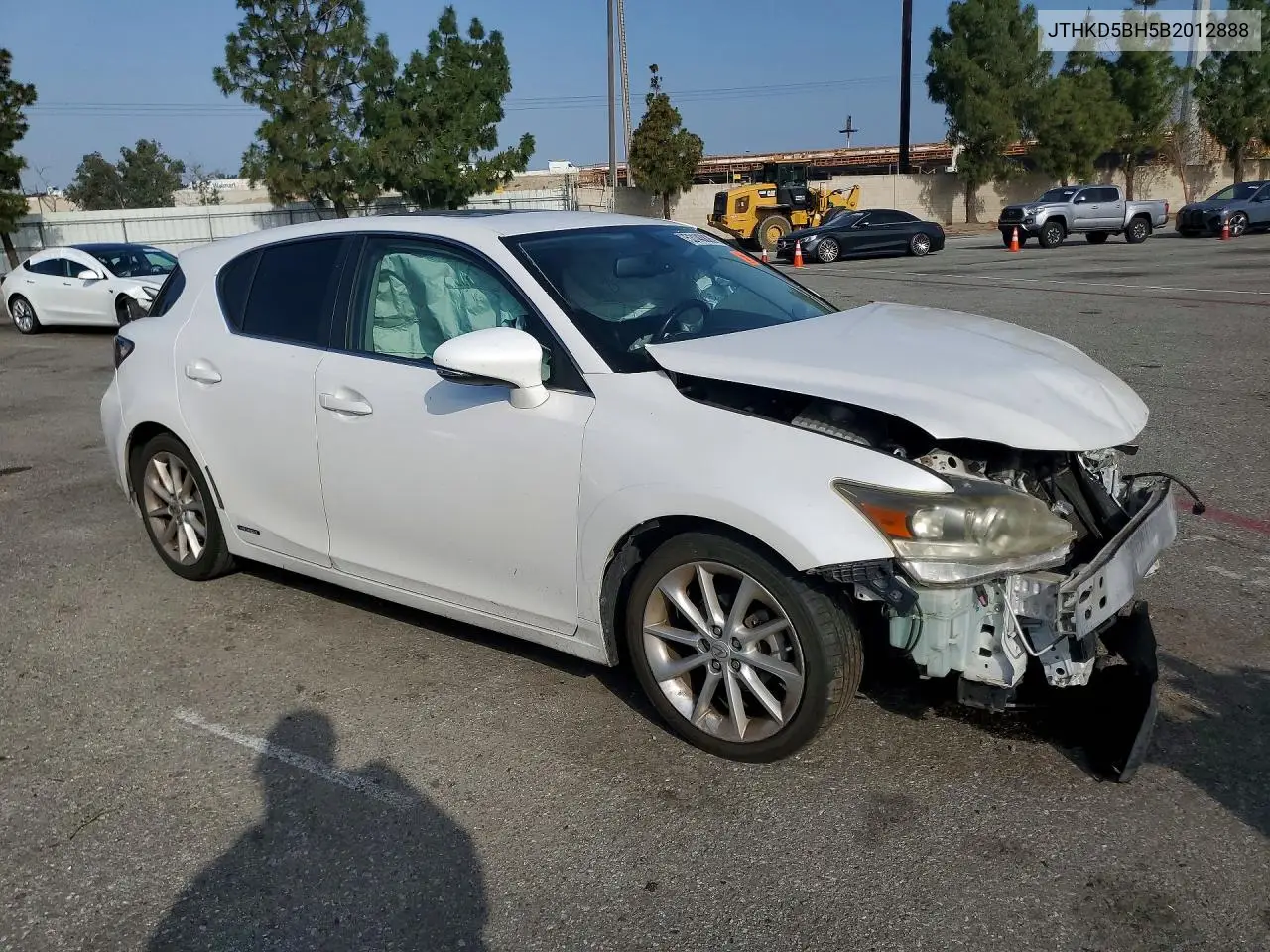 2011 Lexus Ct 200 VIN: JTHKD5BH5B2012888 Lot: 53143826