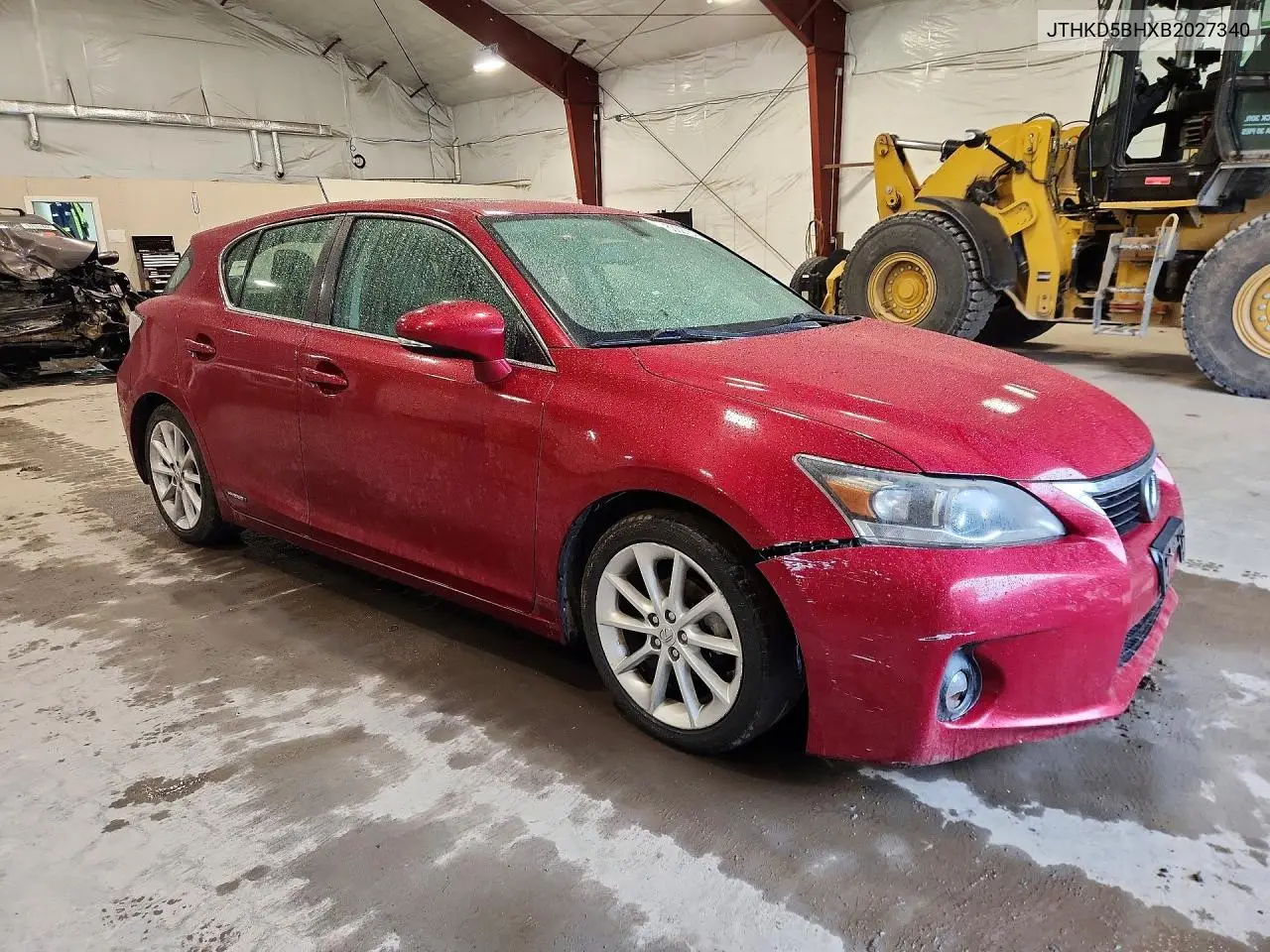 2011 Lexus Ct 200 VIN: JTHKD5BHXB2027340 Lot: 53327616