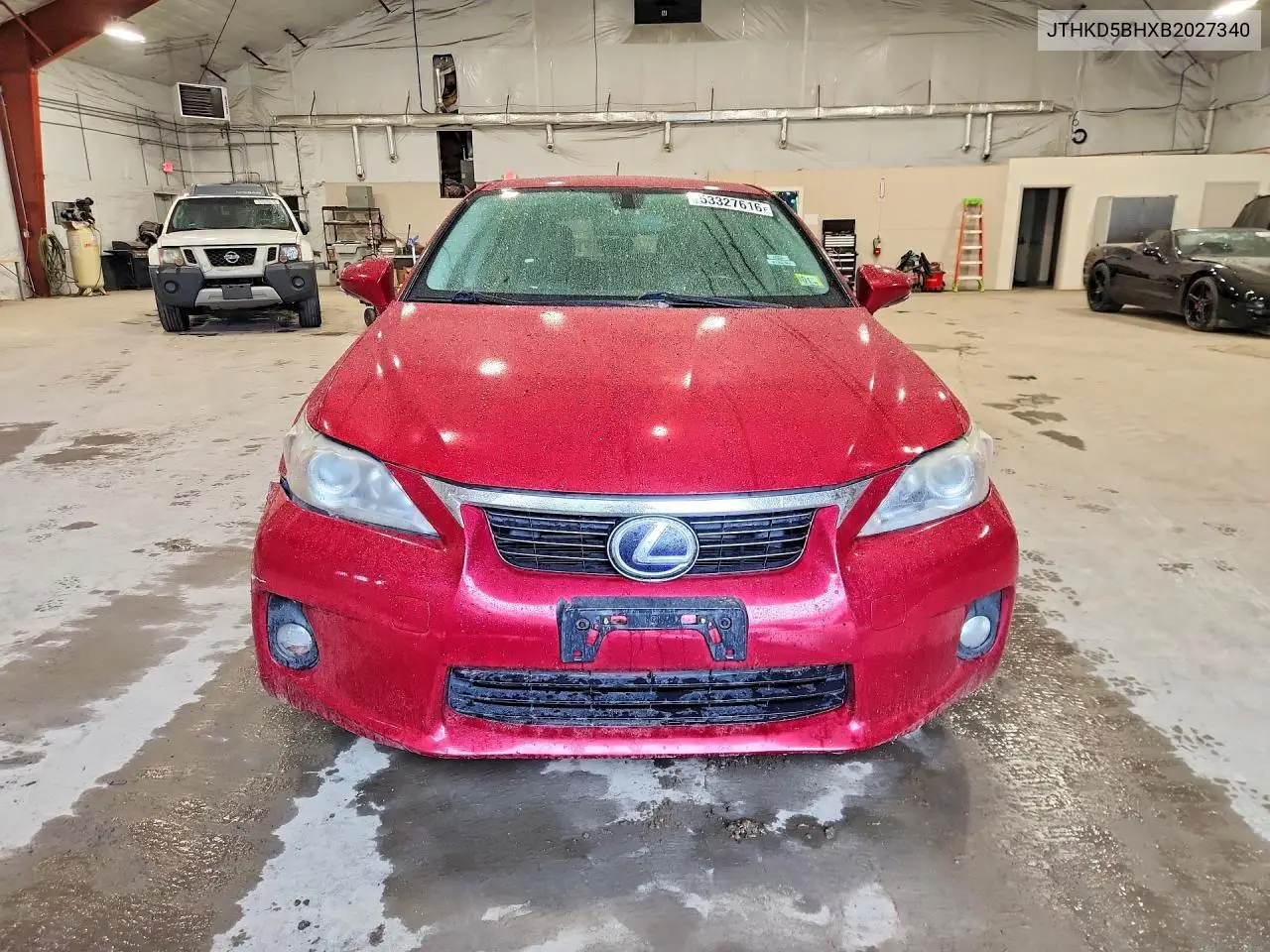 2011 Lexus Ct 200 VIN: JTHKD5BHXB2027340 Lot: 53327616