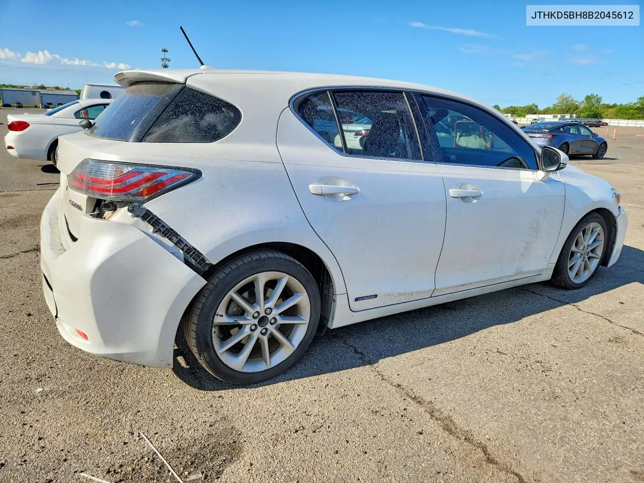 2011 Lexus Ct 200 VIN: JTHKD5BH8B2045612 Lot: 55414556