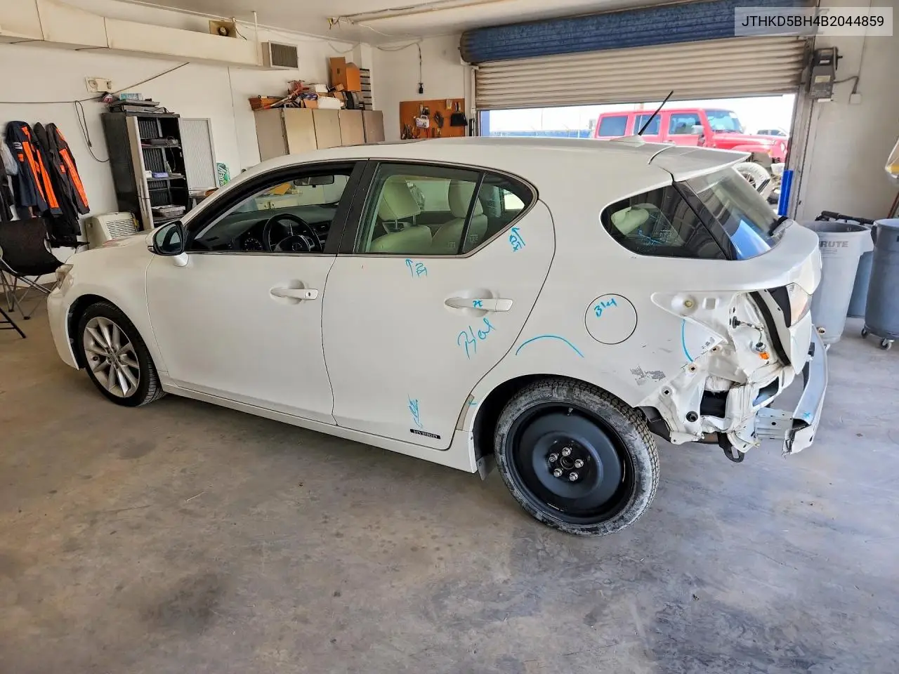 2011 Lexus Ct 200 VIN: JTHKD5BH4B2044859 Lot: 55455286