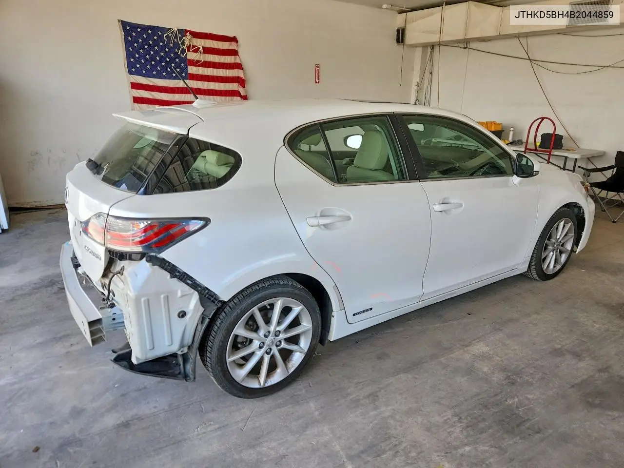 2011 Lexus Ct 200 VIN: JTHKD5BH4B2044859 Lot: 55455286