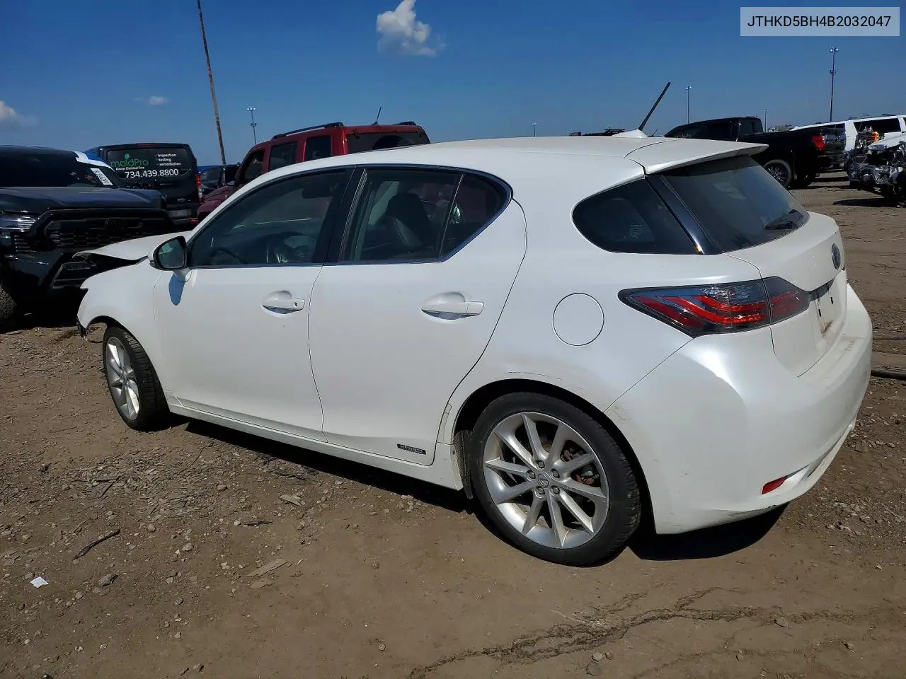 2011 Lexus Ct 200 VIN: JTHKD5BH4B2032047 Lot: 56239616