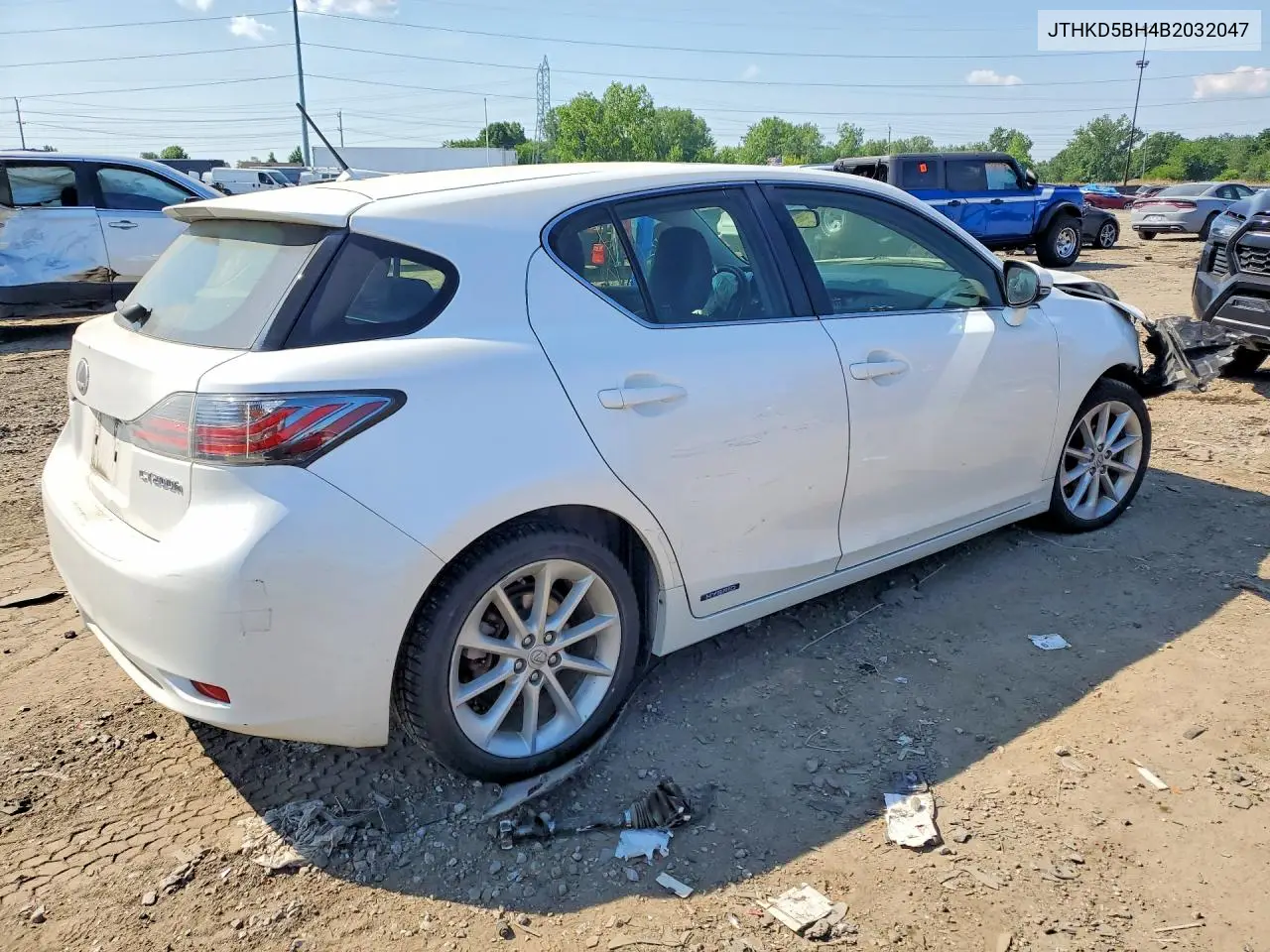 2011 Lexus Ct 200 VIN: JTHKD5BH4B2032047 Lot: 56239616