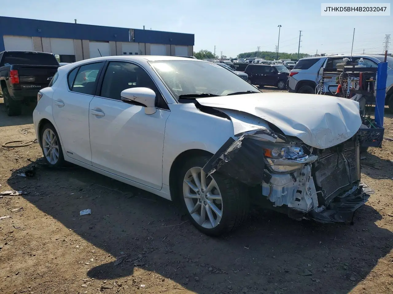 2011 Lexus Ct 200 VIN: JTHKD5BH4B2032047 Lot: 56239616