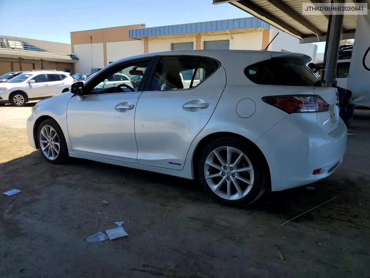 2011 Lexus Ct 200 VIN: JTHKD5BH6B2030641 Lot: 57236256