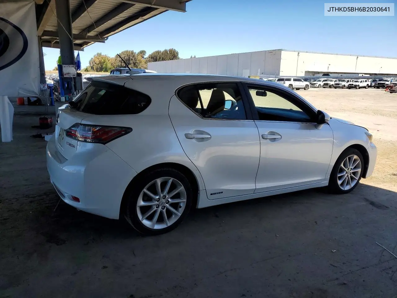 2011 Lexus Ct 200 VIN: JTHKD5BH6B2030641 Lot: 57236256