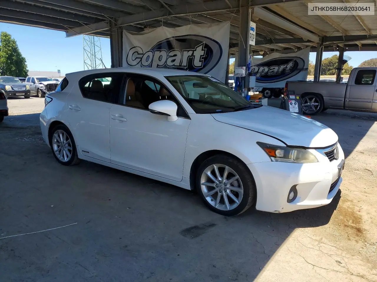 2011 Lexus Ct 200 VIN: JTHKD5BH6B2030641 Lot: 57236256