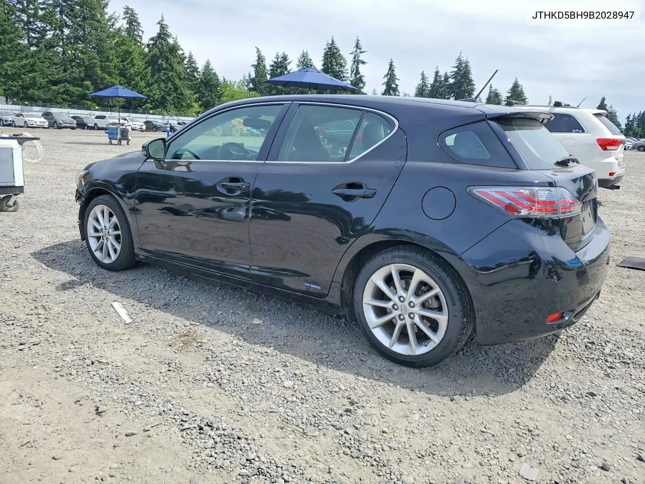2011 Lexus Ct 200 VIN: JTHKD5BH9B2028947 Lot: 57572136