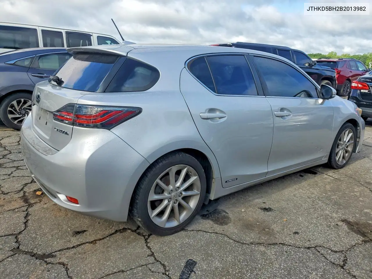2011 Lexus Ct 200 VIN: JTHKD5BH2B2013982 Lot: 57621006