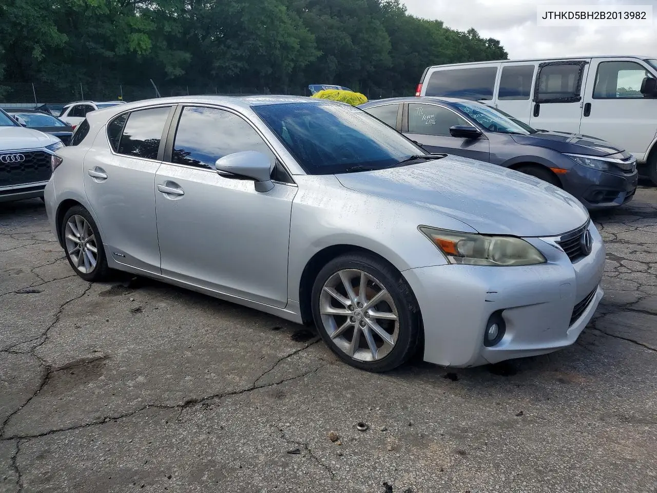 2011 Lexus Ct 200 VIN: JTHKD5BH2B2013982 Lot: 57621006