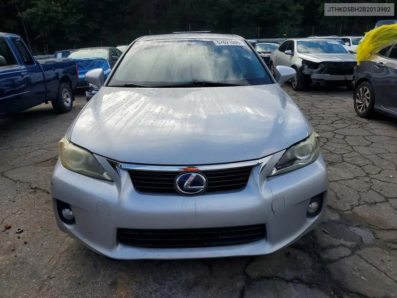 2011 Lexus Ct 200 VIN: JTHKD5BH2B2013982 Lot: 57621006