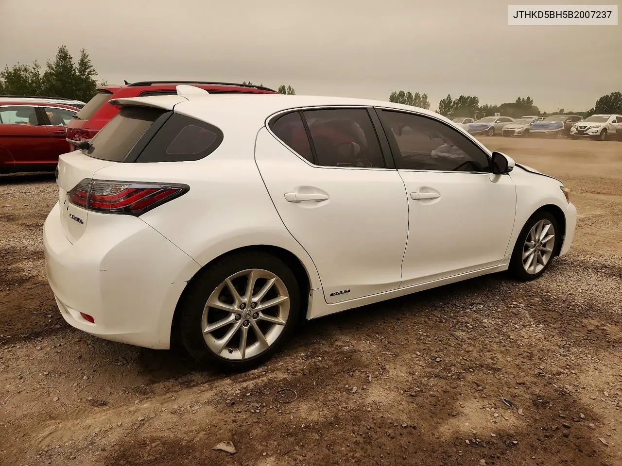 2011 Lexus Ct 200 VIN: JTHKD5BH5B2007237 Lot: 61093256